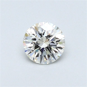 Picture of Natural Diamond 0.40 Carats, Round with Very Good Cut, I Color, VVS1 Clarity and Certified by GIA