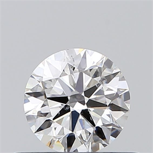 Picture of Natural Diamond 0.40 Carats, Round with Excellent Cut, E Color, SI1 Clarity and Certified by GIA