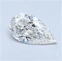 1.31 Carats, Pear Diamond with  Cut, G Color, SI2 Clarity and Certified by GIA