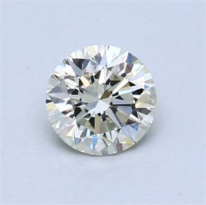 Picture of 0.52 Carats, Round Diamond with Excellent Cut, I Color, VVS1 Clarity and Certified by EGL