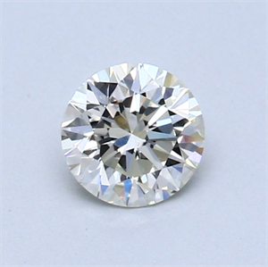 Picture of 0.52 Carats, Round Diamond with Excellent Cut, H Color, VVS1 Clarity and Certified by EGL