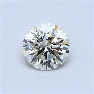 Picture of 0.55 Carats, Round Diamond with Excellent Cut, H Color, VS1 Clarity and Certified by EGL