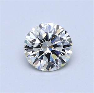 Picture of 0.57 Carats, Round Diamond with Excellent Cut, I Color, VVS1 Clarity and Certified by EGL