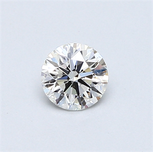 Picture of 0.40 Carats, Round Diamond with Very Good Cut, H Color, VS1 Clarity and Certified by GIA