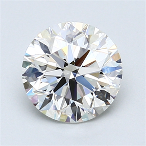 Picture of 1.51 Carats, Round Diamond with Very Good Cut, H Color, VS1 Clarity and Certified by GIA