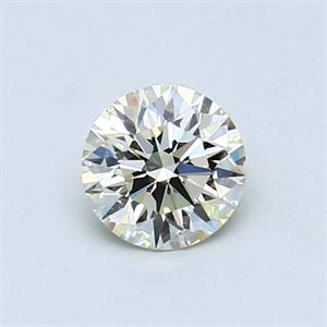 Picture of 0.56 Carats, Round Diamond with Excellent Cut, M Color, VS1 Clarity and Certified by GIA