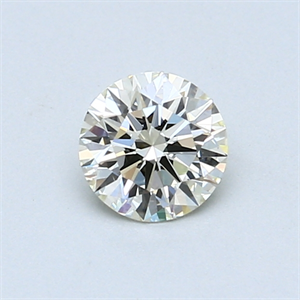 Picture of 0.53 Carats, Round Diamond with Excellent Cut, M Color, VS1 Clarity and Certified by GIA