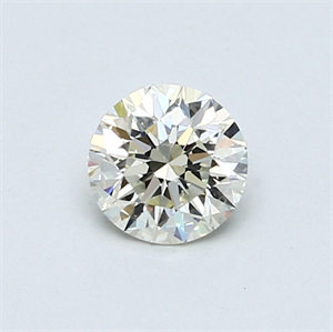 Picture of 0.52 Carats, Round Diamond with Very Good Cut, M Color, VVS2 Clarity and Certified by GIA