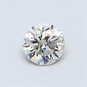 Picture of 0.52 Carats, Round Diamond with Very Good Cut, L Color, VS2 Clarity and Certified by GIA