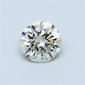 Picture of 0.51 Carats, Round Diamond with Very Good Cut, M Color, VS1 Clarity and Certified by GIA