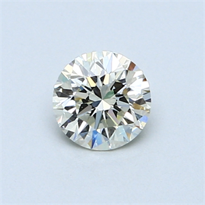 Picture of 0.51 Carats, Round Diamond with Very Good Cut, L Color, VS1 Clarity and Certified by GIA