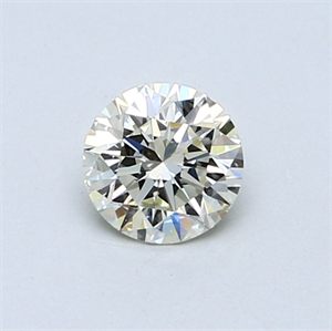 Picture of 0.51 Carats, Round Diamond with Very Good Cut, M Color, VS1 Clarity and Certified by GIA