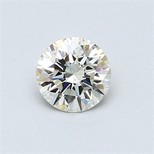 Picture of 0.51 Carats, Round Diamond with Excellent Cut, L Color, VS2 Clarity and Certified by GIA