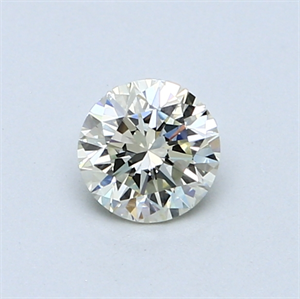 Picture of 0.50 Carats, Round Diamond with Good Cut, L Color, VVS2 Clarity and Certified by GIA