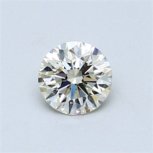 Picture of 0.50 Carats, Round Diamond with Excellent Cut, M Color, VVS2 Clarity and Certified by GIA