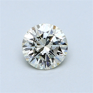 Picture of 0.50 Carats, Round Diamond with Very Good Cut, L Color, VVS2 Clarity and Certified by GIA