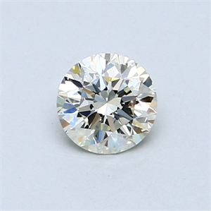 Picture of 0.50 Carats, Round Diamond with Good Cut, L Color, VS1 Clarity and Certified by GIA