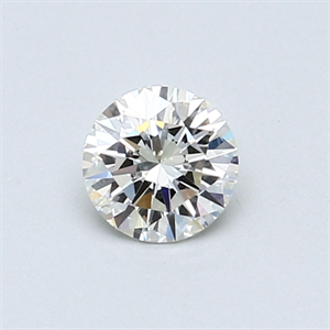 Picture of 0.45 Carats, Round Diamond with Very Good Cut, J Color, VVS2 Clarity and Certified by GIA