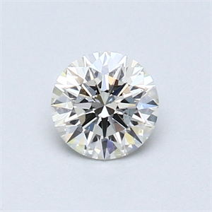 Picture of 0.44 Carats, Round Diamond with Excellent Cut, I Color, VS2 Clarity and Certified by GIA