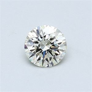 Picture of 0.42 Carats, Round Diamond with Excellent Cut, L Color, VVS1 Clarity and Certified by GIA