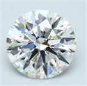1.79 quilates, Redondo Diamante , Color G, claridad SI1 y certificado por GIA