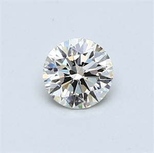 Picture of 0.43 Carats, Round Diamond with Excellent Cut, H Color, IF Clarity and Certified by EGL