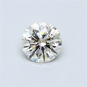 Picture of 0.45 Carats, Round Diamond with Excellent Cut, I Color, VVS1 Clarity and Certified by EGL