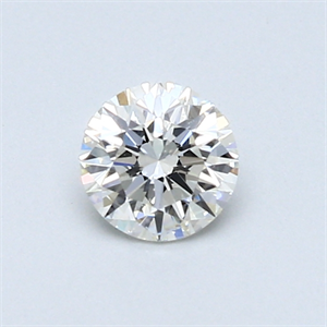 Picture of 0.41 Carats, Round Diamond with Excellent Cut, G Color, VVS1 Clarity and Certified by EGL