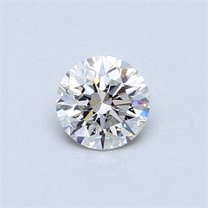 Picture of 0.43 Carats, Round Diamond with Very Good Cut, I Color, SI1 Clarity and Certified by GIA