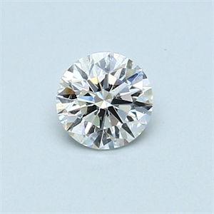 Picture of 0.41 Carats, Round Diamond with Very Good Cut, D Color, SI2 Clarity and Certified by GIA