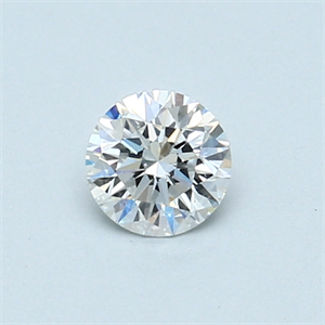 Picture of 0.40 Carats, Round Diamond with Very Good Cut, D Color, VS2 Clarity and Certified by GIA