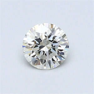 Picture of 0.42 Carats, Round Diamond with Excellent Cut, G Color, VVS1 Clarity and Certified by EGL