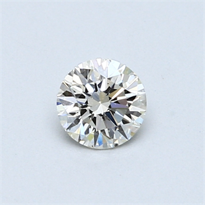 Picture of 0.38 Carats, Round Diamond with Excellent Cut, H Color, VS1 Clarity and Certified by EGL