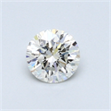 0.41 Carats, Round Diamond with Excellent Cut, G Color, VVS1 Clarity and Certified by EGL