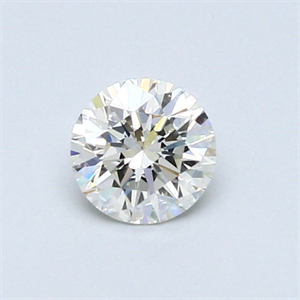 Picture of 0.41 Carats, Round Diamond with Excellent Cut, G Color, VVS1 Clarity and Certified by EGL