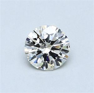 Picture of 0.48 Carats, Round Diamond with Excellent Cut, H Color, VS2 Clarity and Certified by EGL