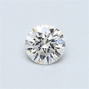 Picture of 0.42 Carats, Round Diamond with Very Good Cut, E Color, SI2 Clarity and Certified by GIA