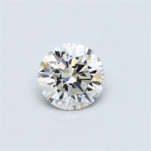 Picture of 0.40 Carats, Round Diamond with Very Good Cut, G Color, VS1 Clarity and Certified by GIA