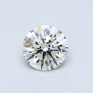 Picture of 0.42 Carats, Round Diamond with Excellent Cut, G Color, VVS1 Clarity and Certified by EGL