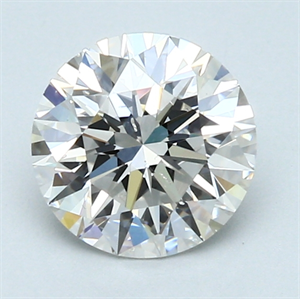 Picture of 1.52 Carats, Round Diamond with Excellent Cut, G Color, SI1 Clarity and Certified by GIA
