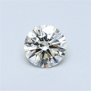 Picture of 0.34 Carats, Round Diamond with Excellent Cut, H Color, VVS1 Clarity and Certified by EGL