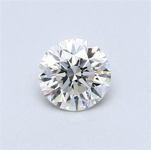 Picture of 0.41 Carats, Round Diamond with Very Good Cut, I Color, SI1 Clarity and Certified by GIA