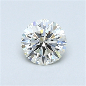 Picture of 0.51 Carats, Round Diamond with Excellent Cut, H Color, IF Clarity and Certified by EGL