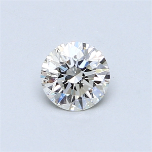 Picture of 0.44 Carats, Round Diamond with Very Good Cut, J Color, SI2 Clarity and Certified by GIA