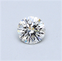 0.43 Carats, Round Diamond with Very Good Cut, I Color, VS2 Clarity and Certified by GIA