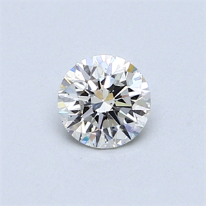 Picture of 0.43 Carats, Round Diamond with Very Good Cut, I Color, VS2 Clarity and Certified by GIA