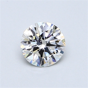 Picture of 0.56 Carats, Round Diamond with Excellent Cut, F Color, VS2 Clarity and Certified by GIA