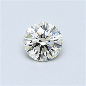 Picture of 0.42 Carats, Round Diamond with Excellent Cut, I Color, IF Clarity and Certified by EGL