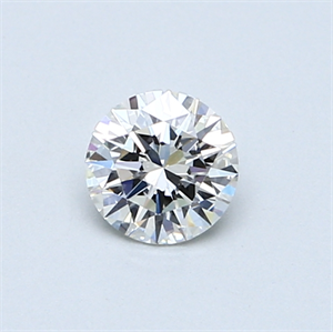 Picture of 0.42 Carats, Round Diamond with Excellent Cut, G Color, VVS1 Clarity and Certified by EGL