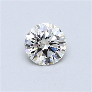 Picture of 0.42 Carats, Round Diamond with Excellent Cut, G Color, VVS1 Clarity and Certified by EGL